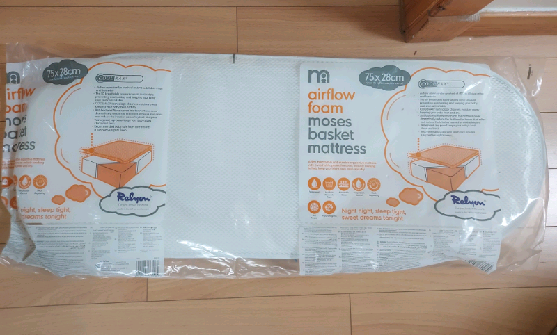 airflow moses basket mattress